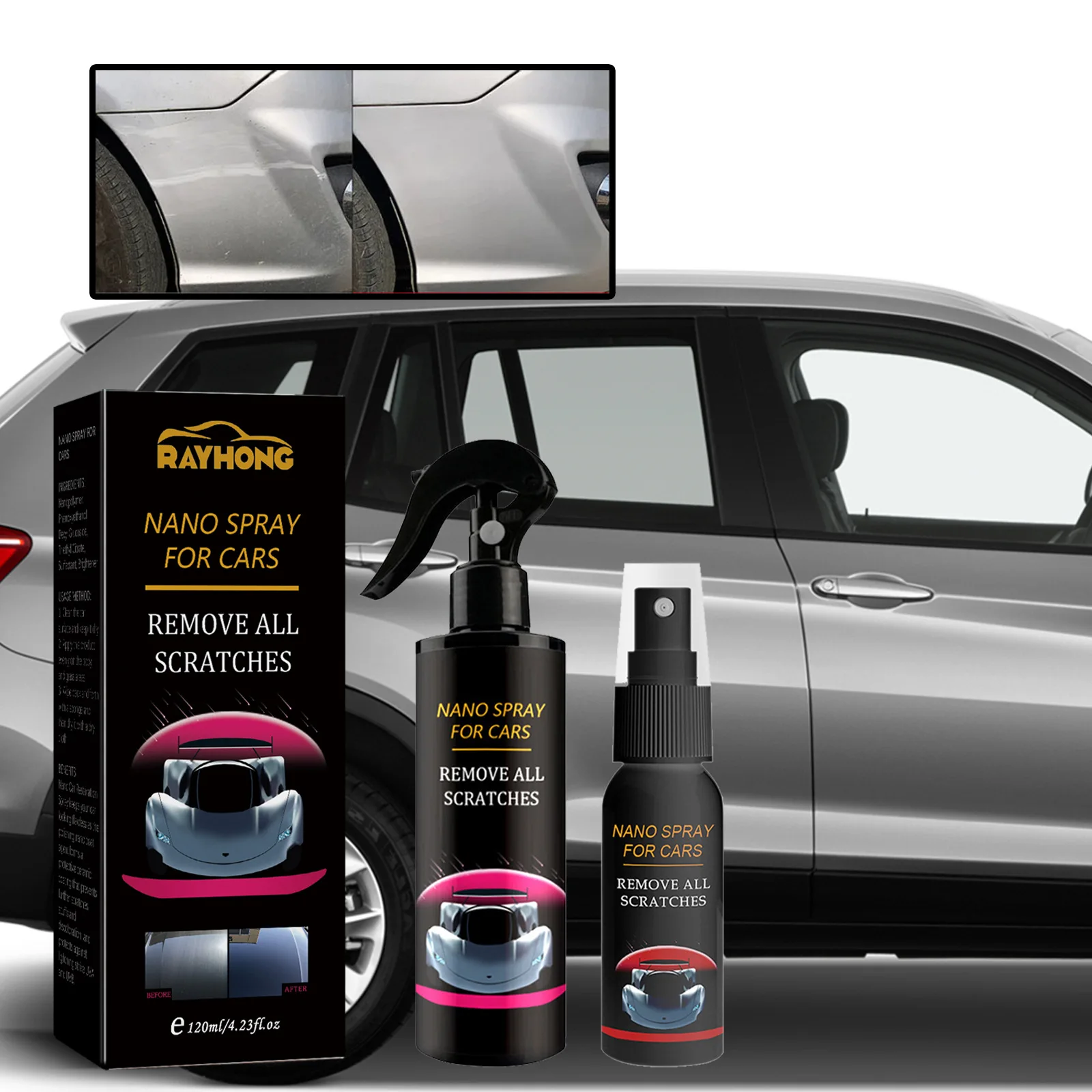 Car Coating Agent Car Paint Coating Crystallisation Liquid Spray Wax Repellent Waxing Water Waxing Special Supplies