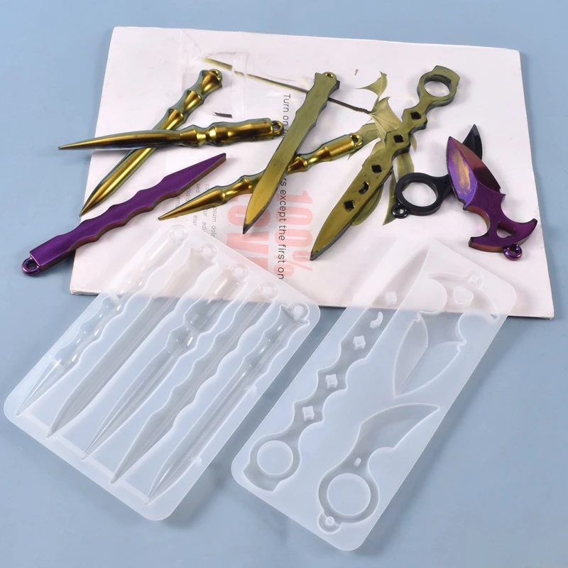 

Силиконовая форма для эпоксидной смолы: подставка для брелоков, подвесок, декора для дома, принадлежности для рукоделия, подарки