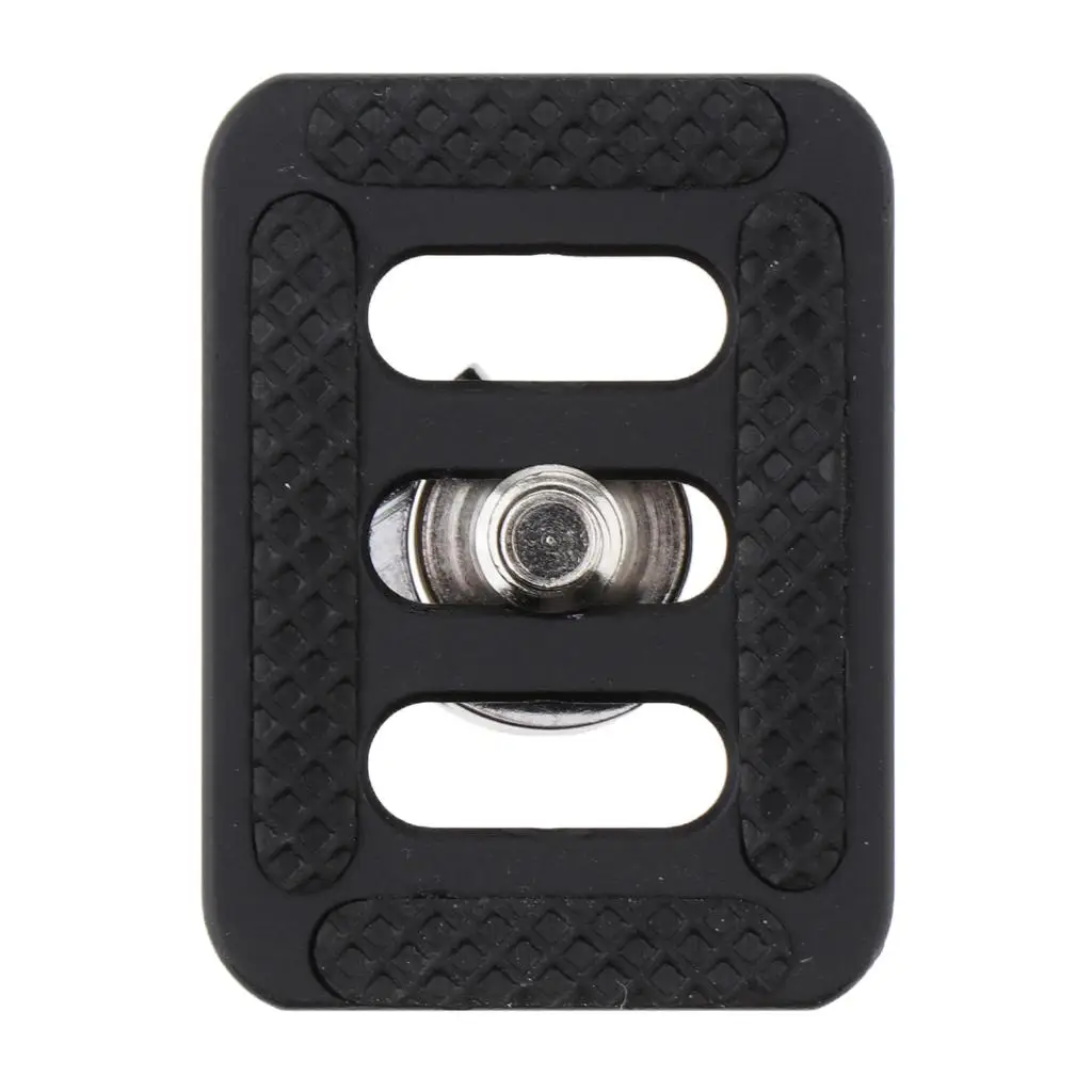 Camera Adapter (with 1/4 Inch Screw head) for TYC10 & Stand, Compact Plate Lightweight Durable (Black)