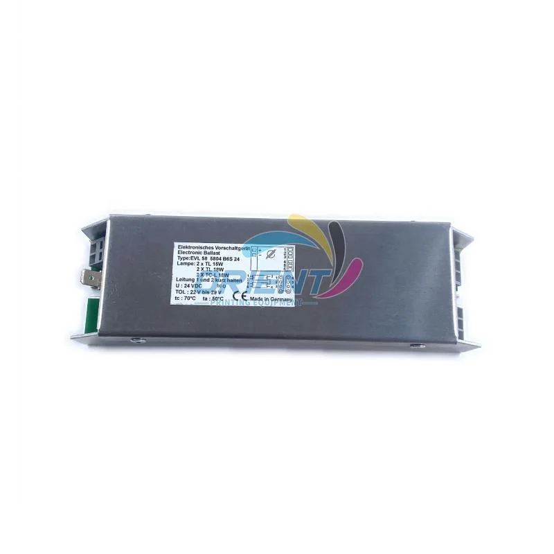 Original New EVL 58 5804 B6S 24 Electronic Ballast for Man-Roland 700 EVL585804B6S24 Printing Machine Parts