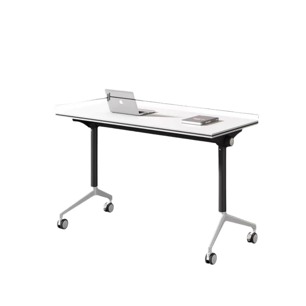 Training table and chair combination mobile desk splicing training folding conference table