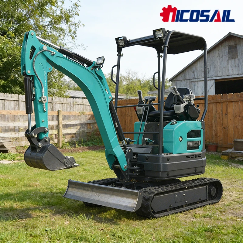 

Micro Digger 2 Ton High Efficiency Hydraulic Digger For Landscaping And Trenching with CE Certified