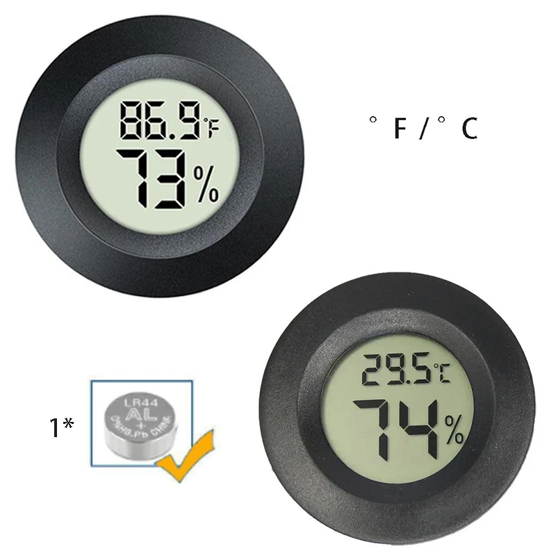 Mini Thermometer Hygrometer with LCD Electronic Digital Monitor Bath Indoor Thermo-hygrometer Smart Temperature Humidity Sensor