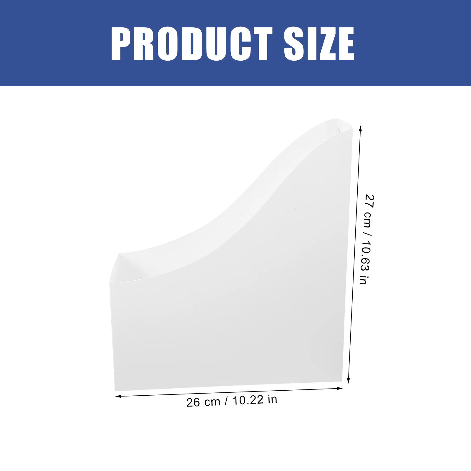 Organizzatore di file elegante da 3 pezzi Portariviste dal design semplice Organizzatori di libri da ufficio Archiviazione da tavolo multifunzione