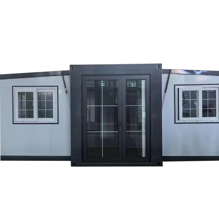 Customized 40Ft Detachable Container House Light Steel Sandwich Panel Modern Office Building