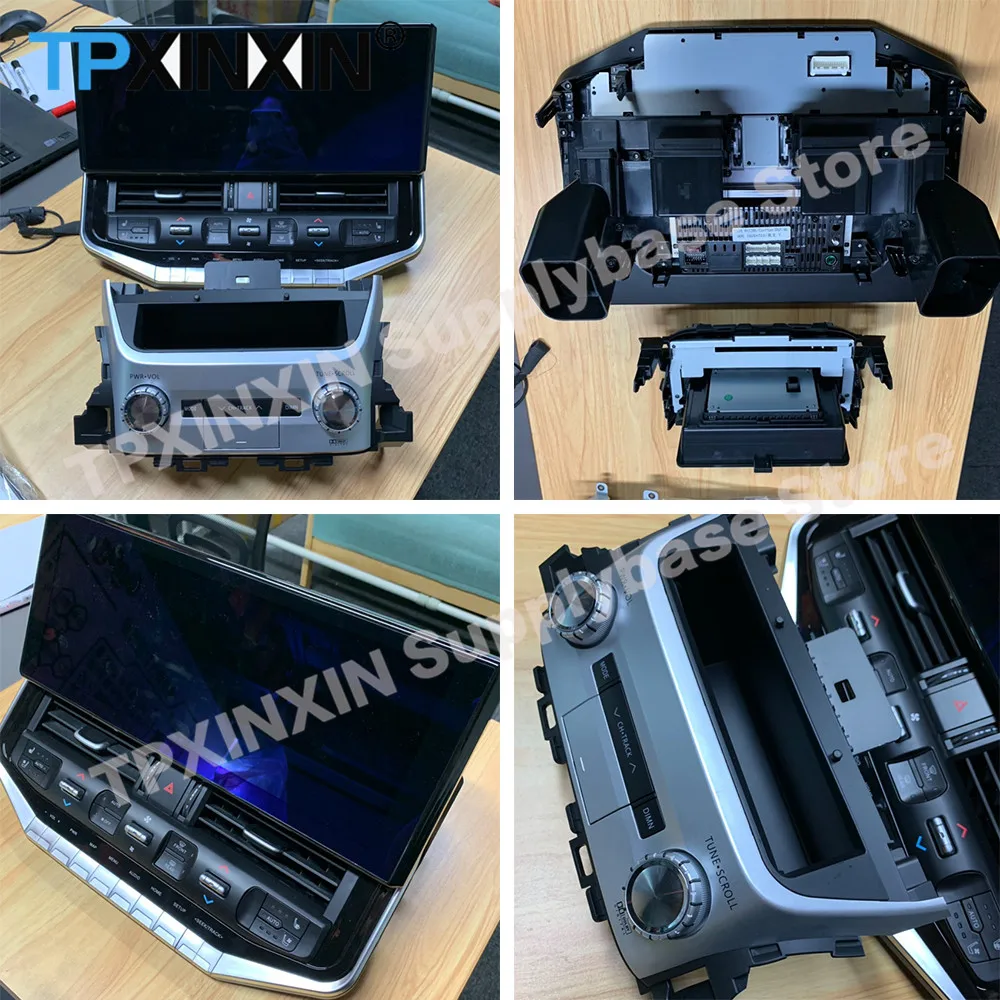 Car Radio Stereo Receiver Android 13 For Toyota Land Cruiser LC200 Upgrade LC300 VX-R 2008 2009 2010-2021 GPS Navi IPS Head Unit