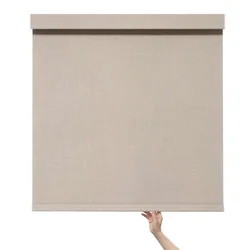 Modern Design Outdoor Waterproof And Uv Protection Blackout Cordless Manual Spring Roller Blinds For Home