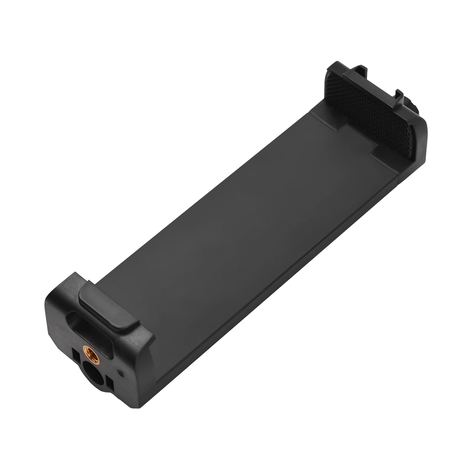 Support de trépied pour smartphone et tablette, pince de fixation pour téléphone, largeur réglable de 13 cm à 24,5 cm/5,11 po à 9,64 po, avec support griffe froide 1/4 po