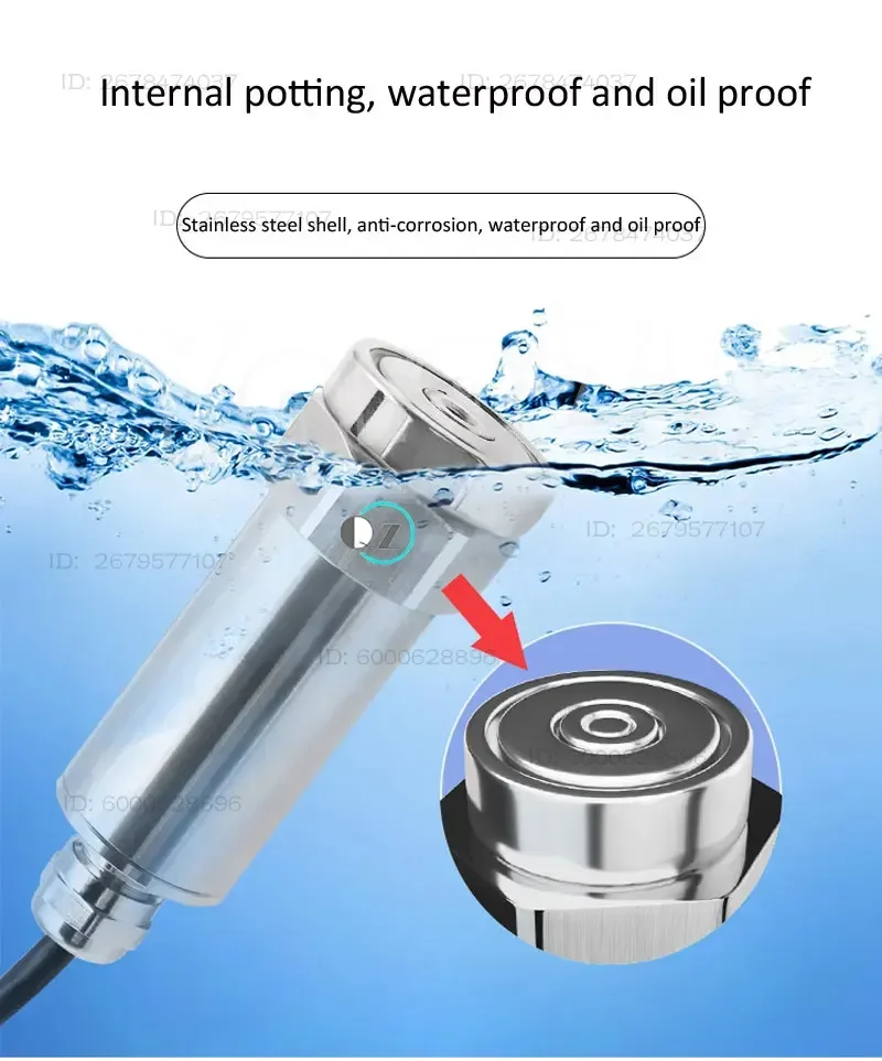4-20mA RS485 0-5V 0-10V Condition MonitoringTemperature and Vibration Sensor Single axis Vibration Sensor Z-axis
