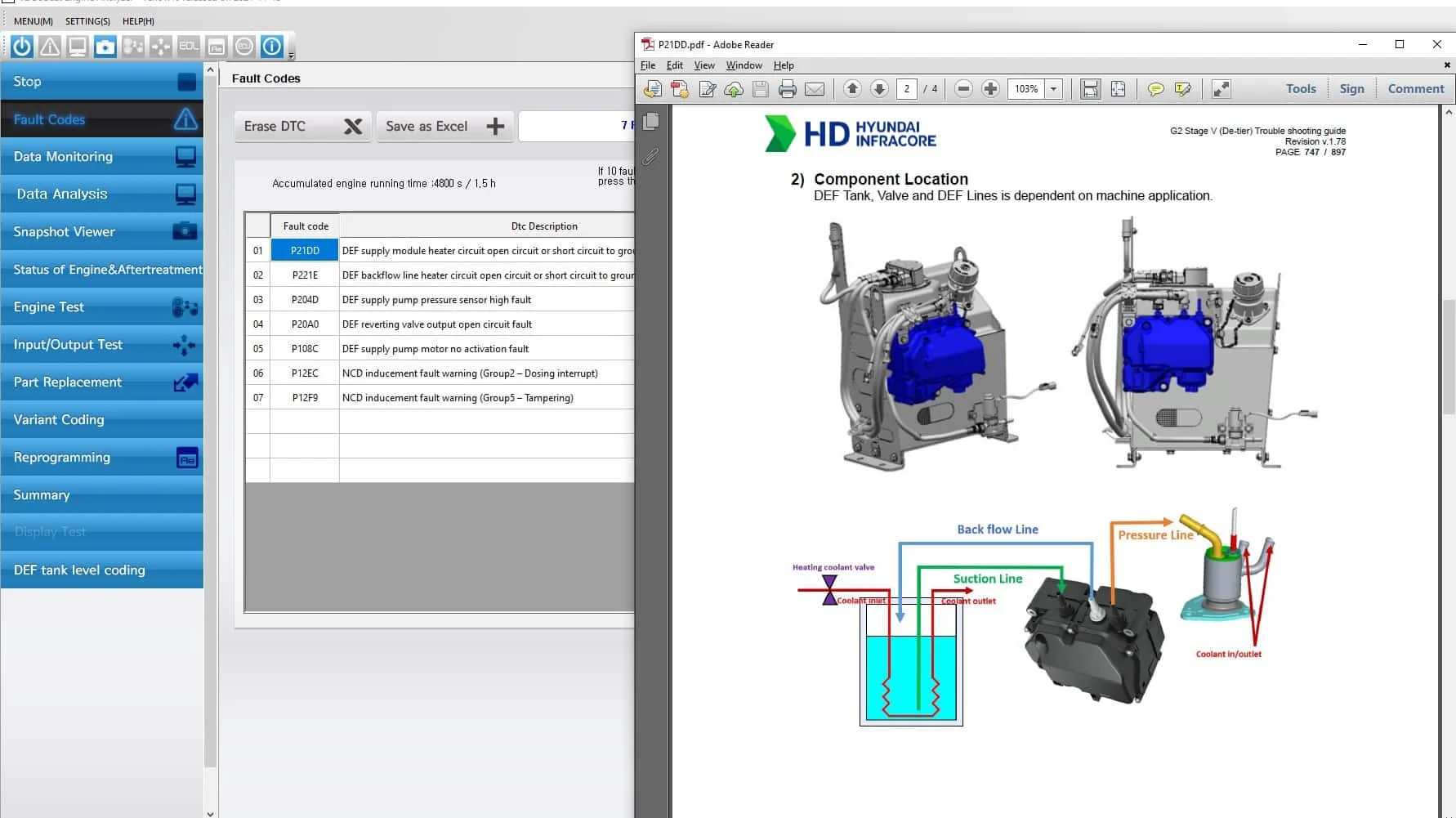 

Анализатор двигателя TruckEPC V2 для Bobcat 2024 G2 Stage5+Keygen
