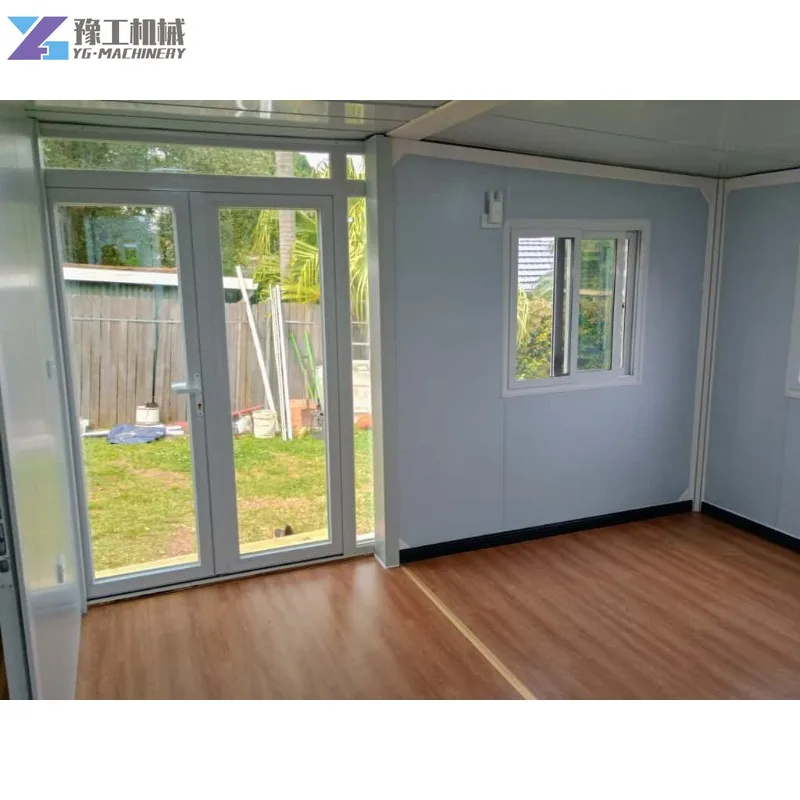 Folding Container House Quality Exterior Wall Adult Apartment Container Home 20ft Foldable Expandable Portable Container House