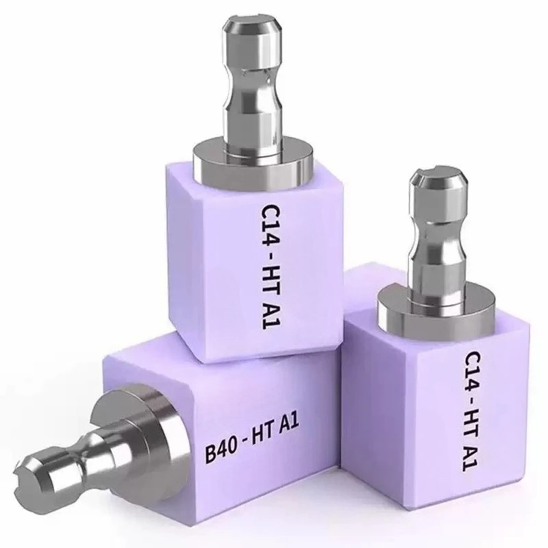 5Pcs/Box Cameo C14 CAD/CAM Lithium Disilicate Dental Translucency Materials Glass Ceramic Blocks Dentistry Materials