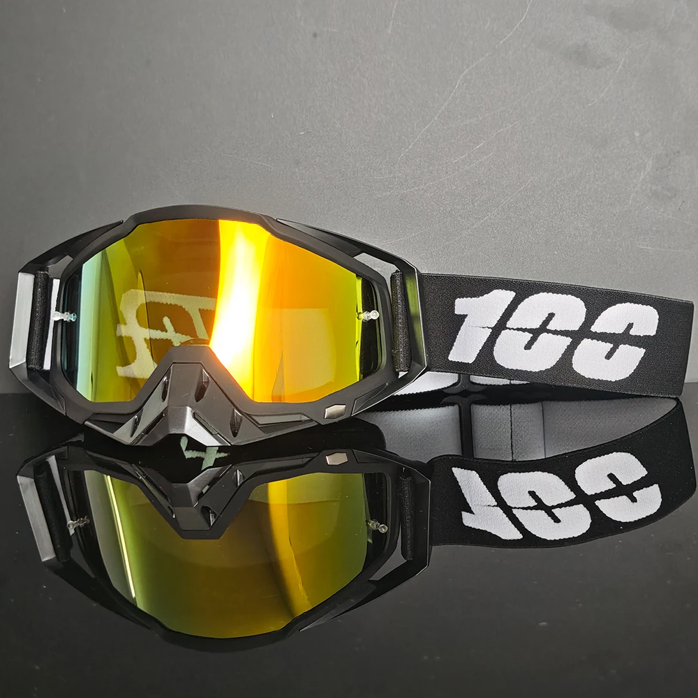 Verstellbare Motorrad-Motocross-Brille Winddicht Passend für Männer Langstrecken-Motorradfahren
