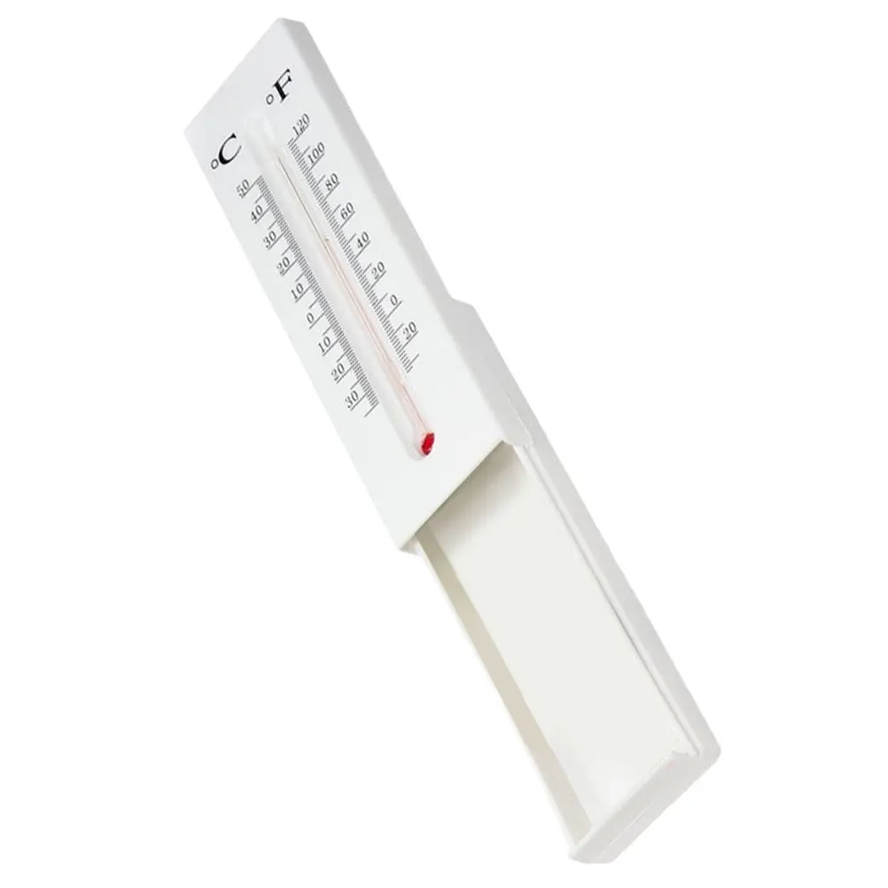 

1pc Thermometer Key Storage Box Decorative Hidden Outdoor Household Wall Office Key Holder Box Mount Dry Wet Temperature Meter