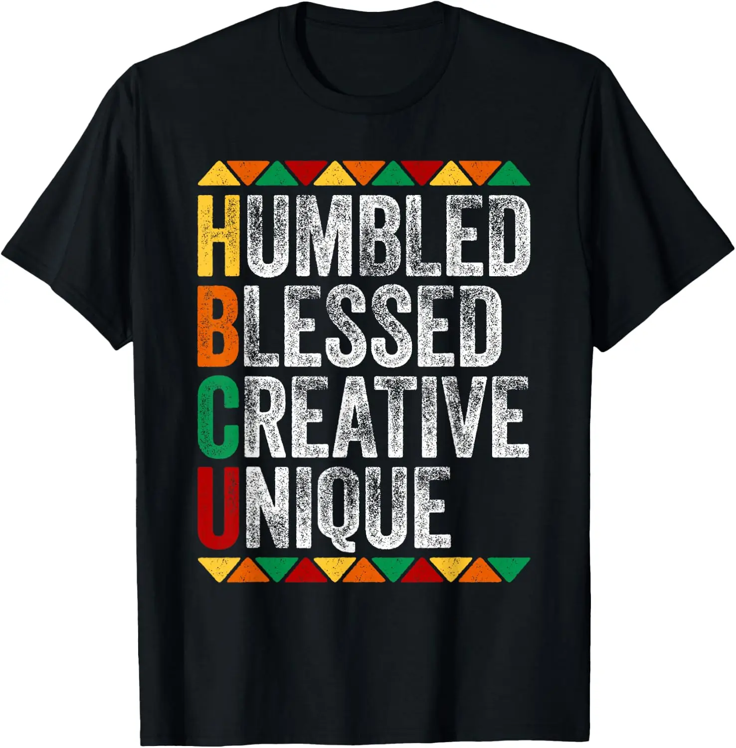 HBCU Humbled Blessed Creative Unique Shirt Historical Black T-Shirt vintage style tee  boxy fit tee black graphic tee 100% cotton men