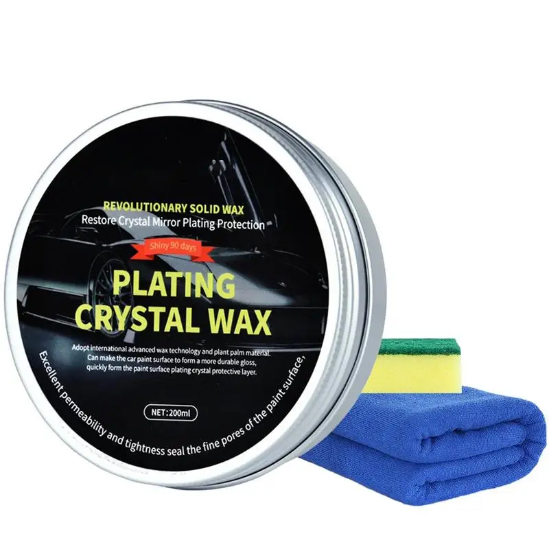 Carnauba WAX รถ200มล., ขี้ผึ้ง carnauba WAX รถอเนกประสงค์อีกครั้งซ่อมรถแวกซ์ซ่อมรอยขีดข่วนรถยนต์