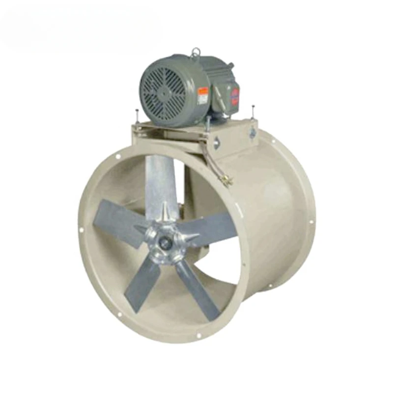 explosion proof fireproofing belt driven ventilation axial fan