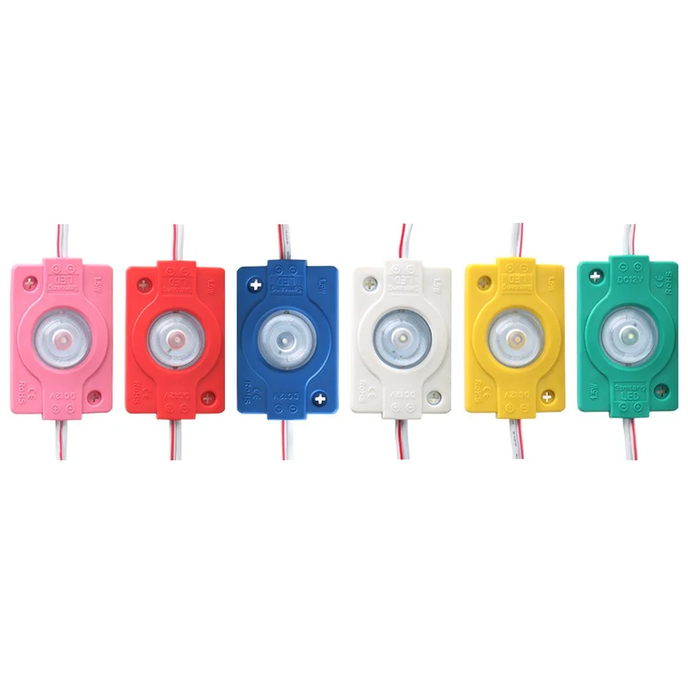 High Power SMD 3030 LEDBacklight module IP67 Waterdichte injectie led module, reclame led module DC12V 1.5 W