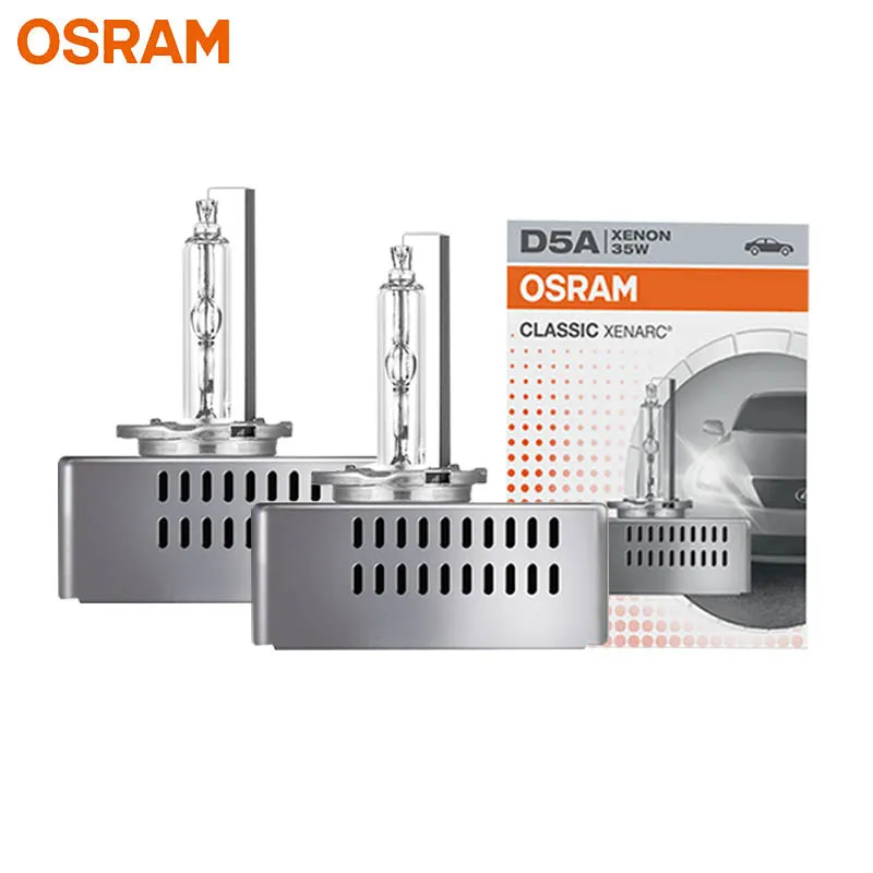 OSRAM Xenarc D5S D5A 12V 35W Genuine German-made HID Xenon Bulb 4400K White Standard Bright Headlamp Car Head Light 100% New