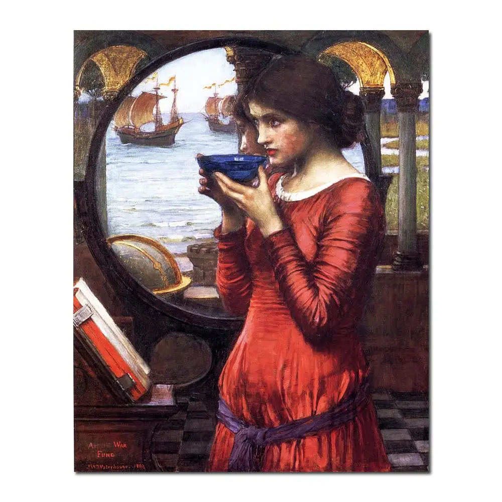 modern colorful paintings Destiny by John William Waterhouse High Quality Hand painted