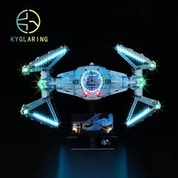 #75382 TIE 인터셉터용 LED 조명 키트, DIY 장난감 세트 (빌딩 블록 미포함)
