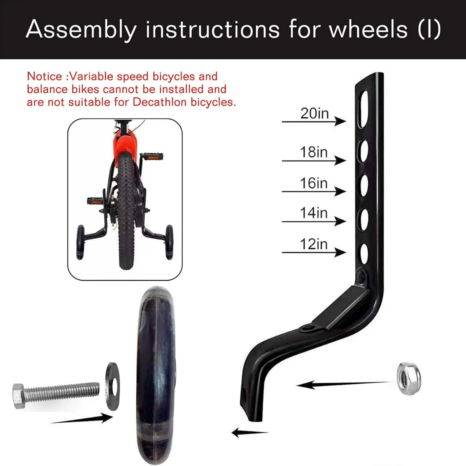 Thumbnail 3 - #5 Top Bicycle Training Wheels Picks for Every Budget