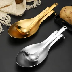 Gold-plated thickened stainless steel tableware spoon shelf buffet clip tray radium