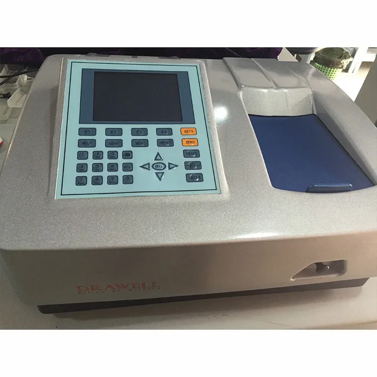 Drawell UV Visible Double Beam Chemical Analysis UV Vis Spectrophotometer