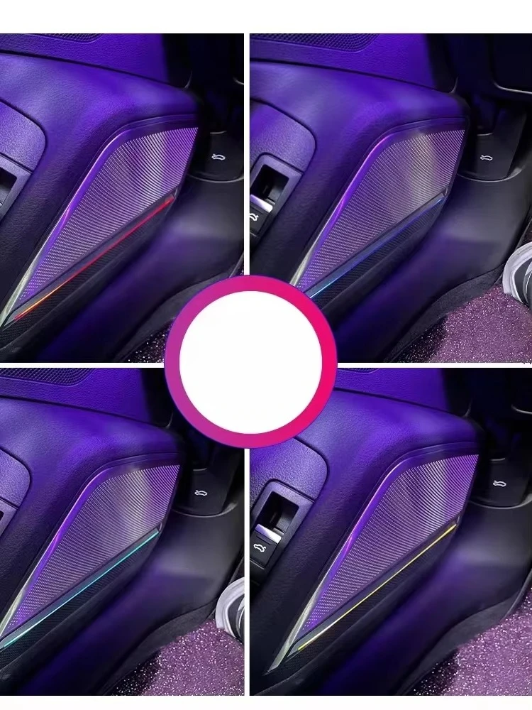 

A6 A7 C8 2019-2023 Door Speaker Decorative Panel Decorative Light Interior Light 30 Colors Light Emitting Diode