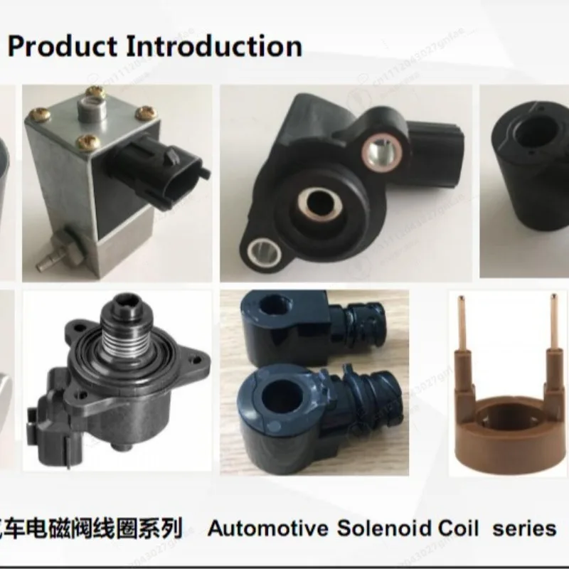 

High Quality Auto Solenoid Valve Coil Round Stainless Steel Hydraulic Frame High Frequency Induction Core for Automotive