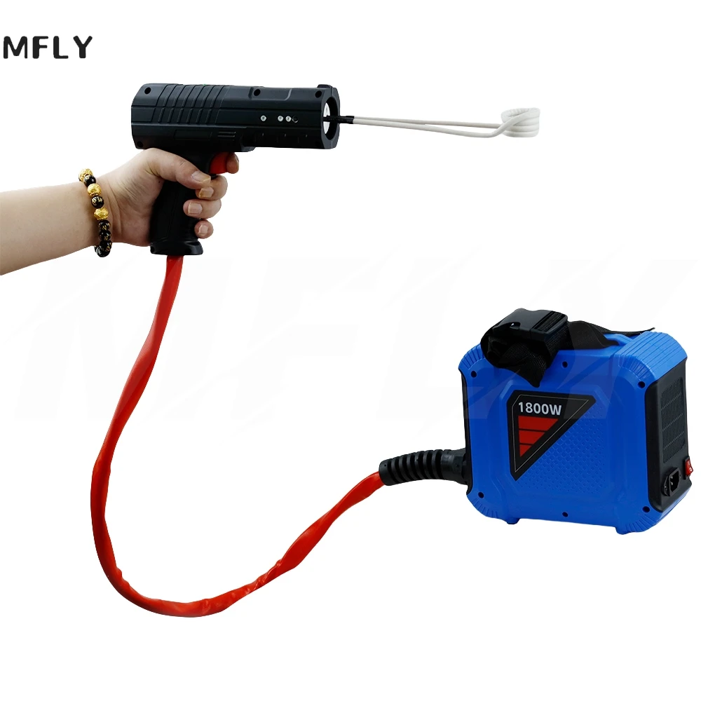 NEW 1800W Magnetic Induction Heater Portable Flameless Induction Heater Circuit DIY for Car Repair Bolt Remover Tools