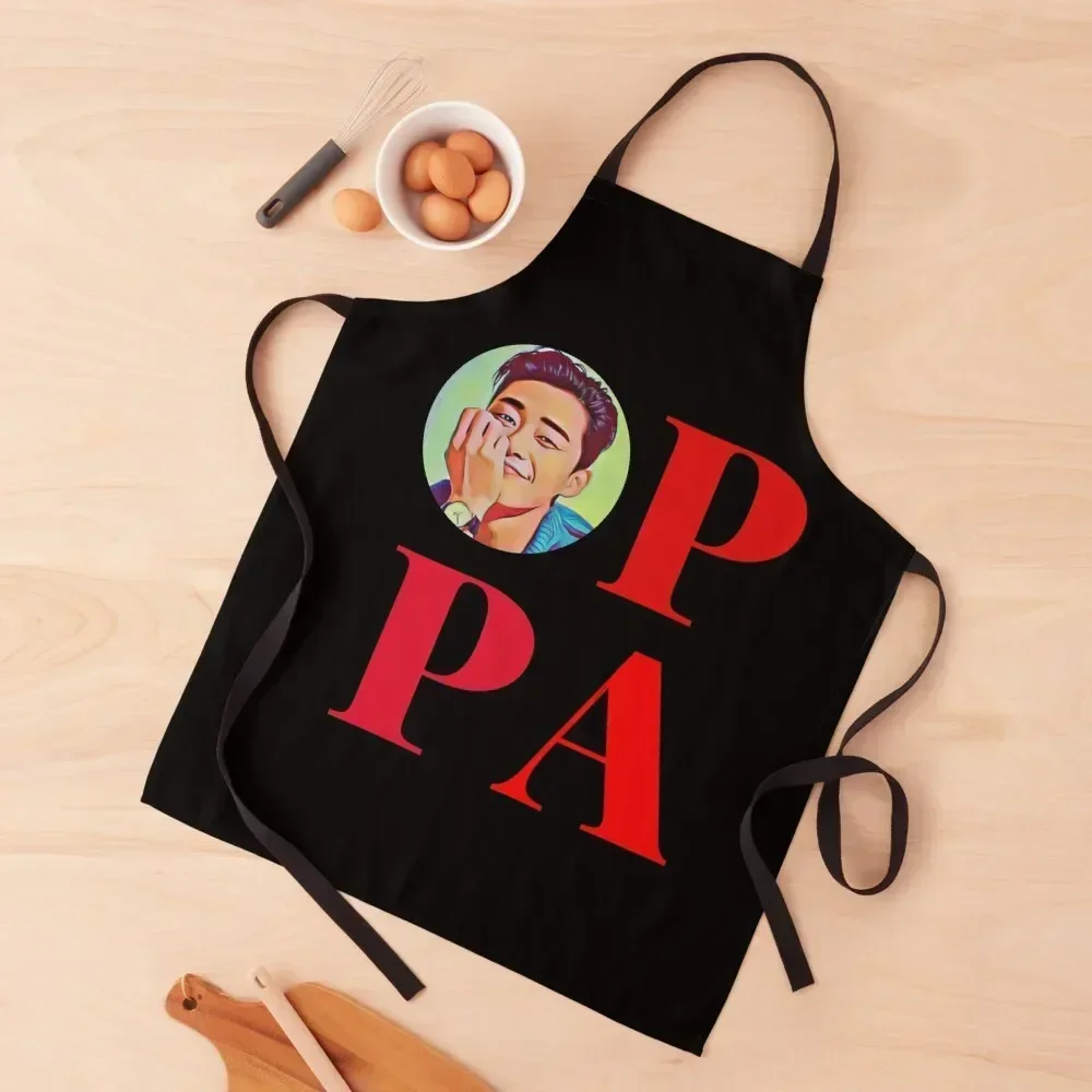 

Oppa Park Seo Joon. PSJ Oppa Apron Waterproof Kitchen Woman christmas Kitchen Kawaii Accessories Kitchen Chef Apron