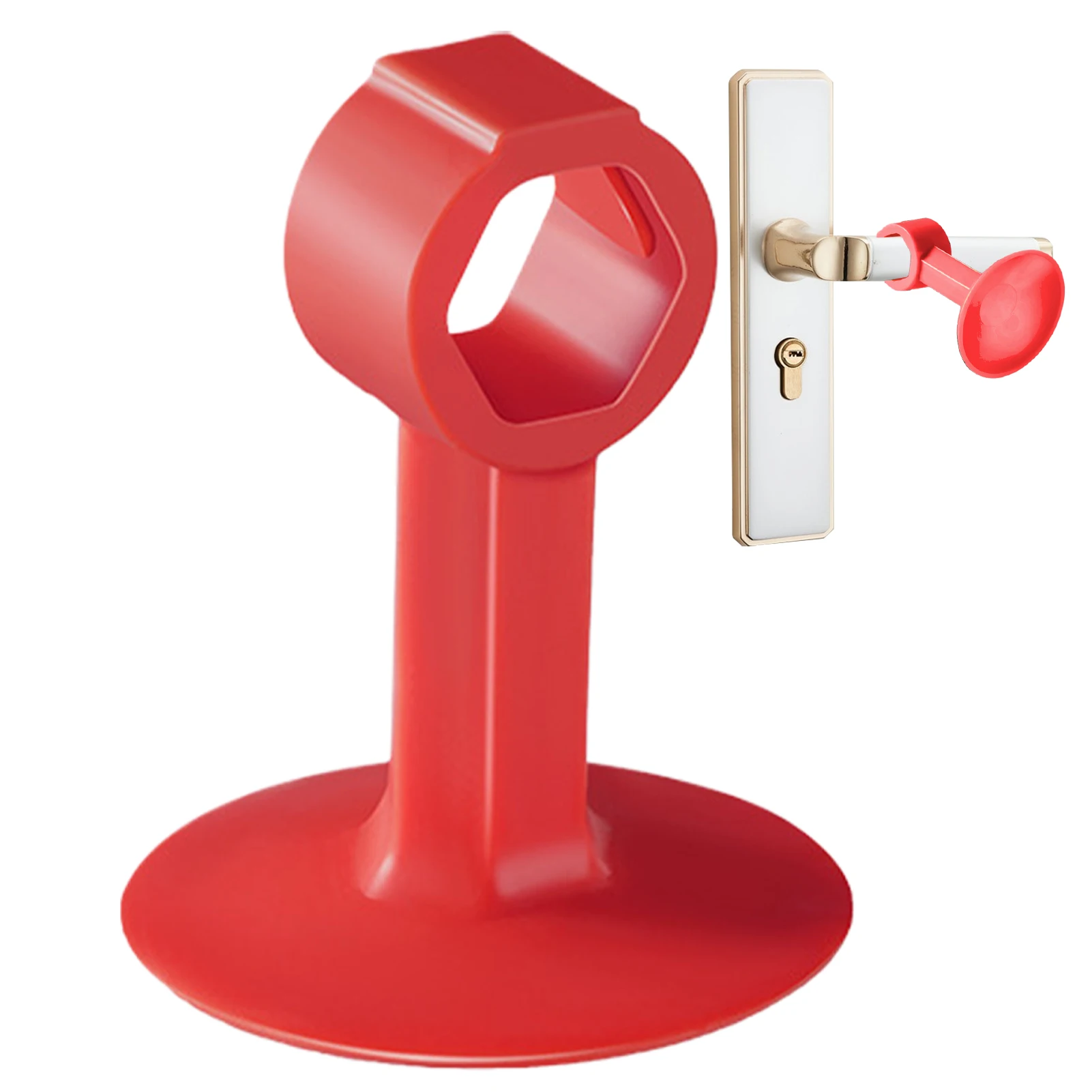 High Quality 5 Colors Silicone Door Stopper Handle Punch Free Bumper Anti-collision Buffer Guard For Door Handle Bar 1PC J3