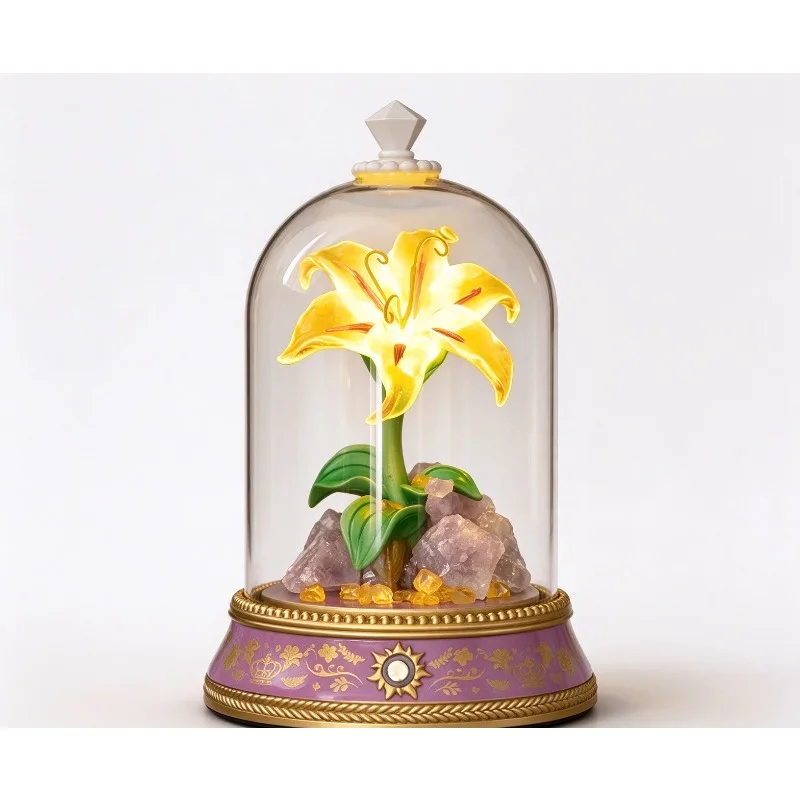 Magic Flower Crystal Aromatherapy Night Light Qixi Festival Gift Bedroom Atmosphere Decoration Birthday Gift