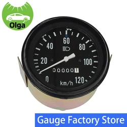 100mm For  KAMAZ Zil Gil ЗИЛ new odometer 16.3802 olga gauges   0-120/Mile Speedometer