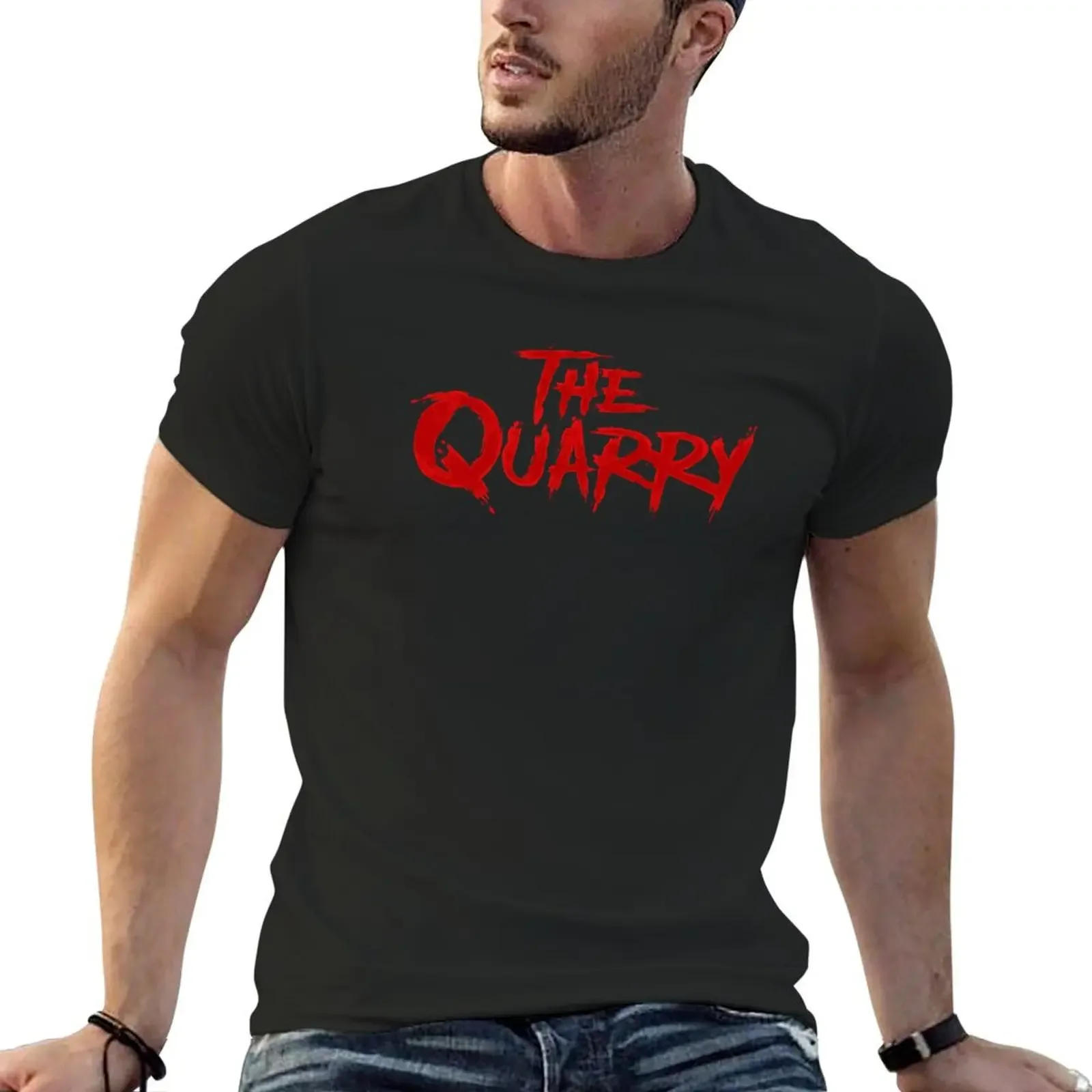 The Quarry T-Shirt Short sleeve tee graphic t shirts plain black t shirts men