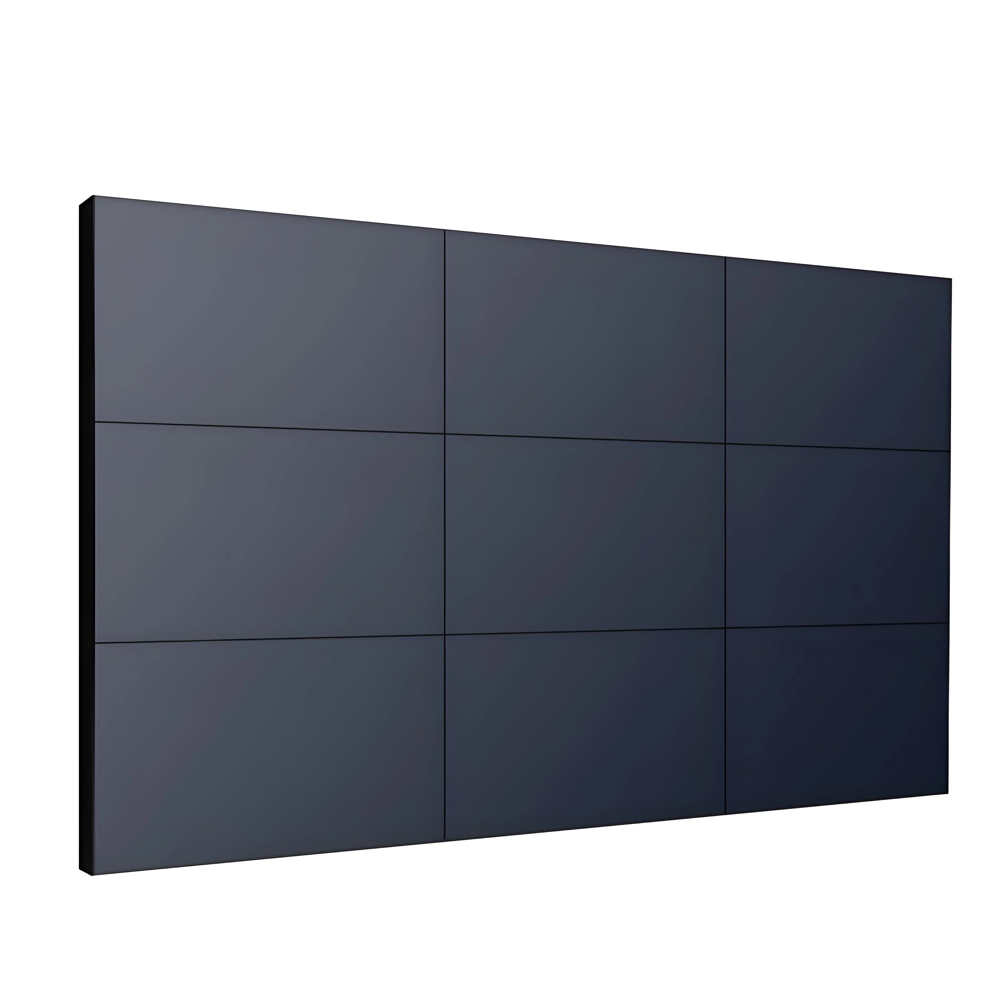 شاشة LCD جدارية للفيديو مقاس 55 بوصة/65 بوصة 4K ممتازة لعام 2025 - شاشة ربط بإطار ضيق للغاية مقاس 0.88 مم