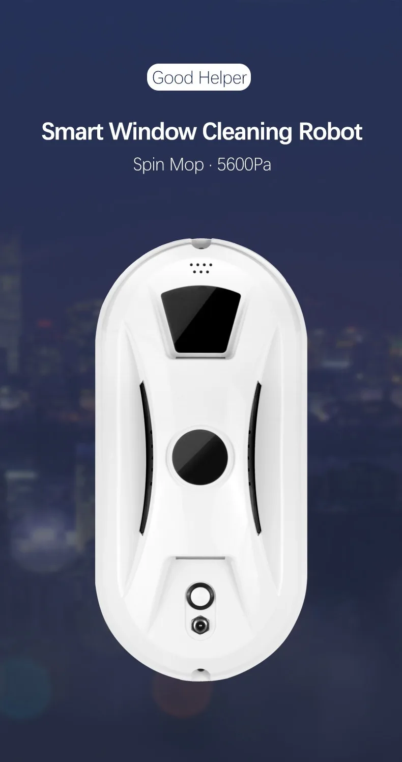창 청소 로봇 창 세탁기 로봇 가전 제품 진공 청소기 창 클리너 전기 유리 리모컨 포함