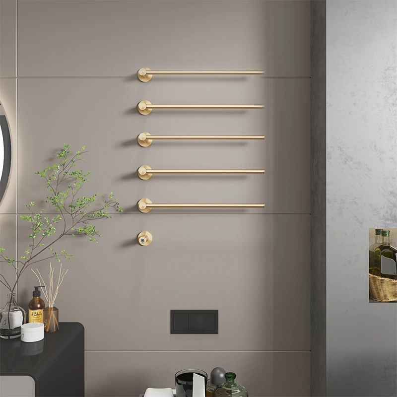 

Bathroom Furniture Toilet Accessories Electric Heated Towel Rack Stainless Steel Towel Heater For Bathroom