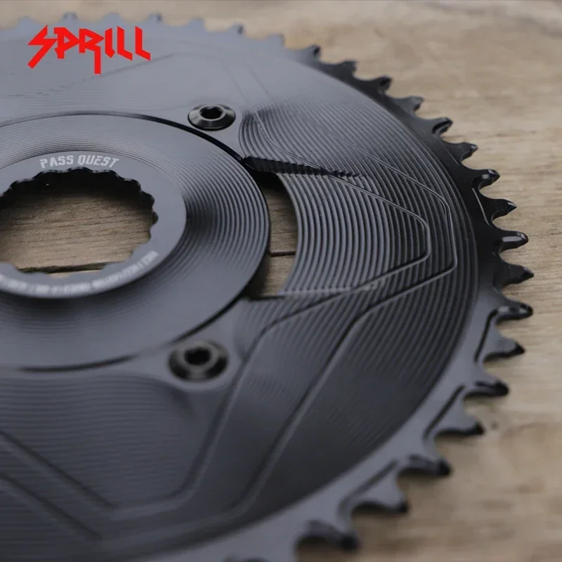 SPRILL 110BCD 3mm offset (4-bolt AERO) Round Narrow Wide Chainring