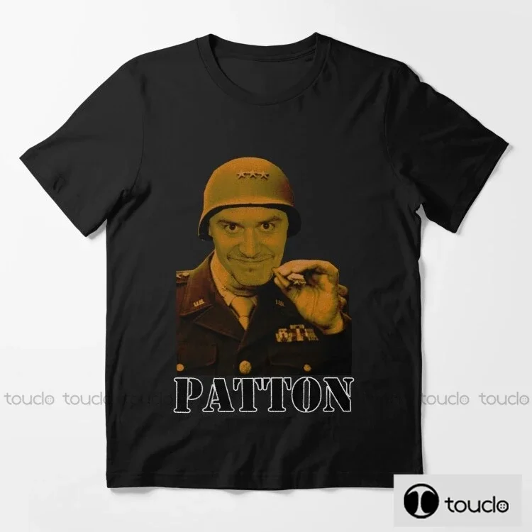 New Mike Patton Tribute As General Patton Black Men'S T-Shirt Printed T-Shirt Pure Cotton Men Top Tee Print T Shirt O-Neck Short