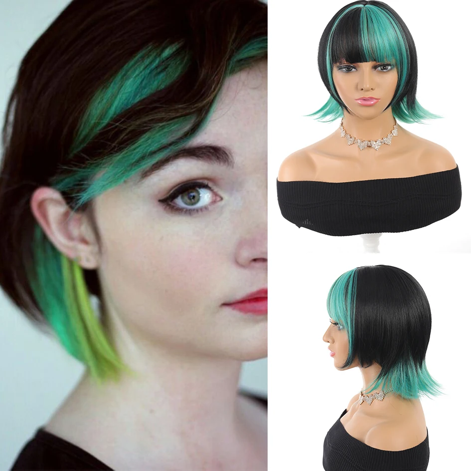 

Synthetic Lolita Highlight Hair Cover 14inch Synthetic Fiber Party cos wear highlight hair covering