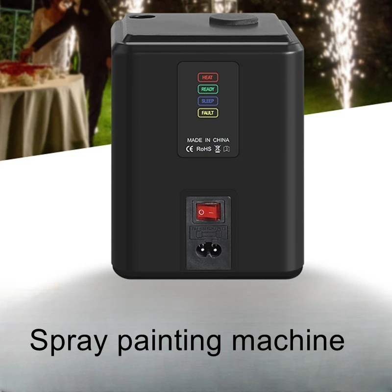 

Mini Spray Machine Stage Special Effects Machine Wedding Performance Atmosphere Fountain Mini Spray Machine