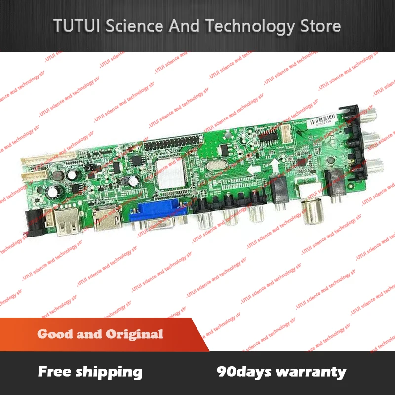 DS.D3663LUA.A81 DVB-T2 Digital TV drive board. Applicable to Europe, Africa, Middle East ( Firmware available )