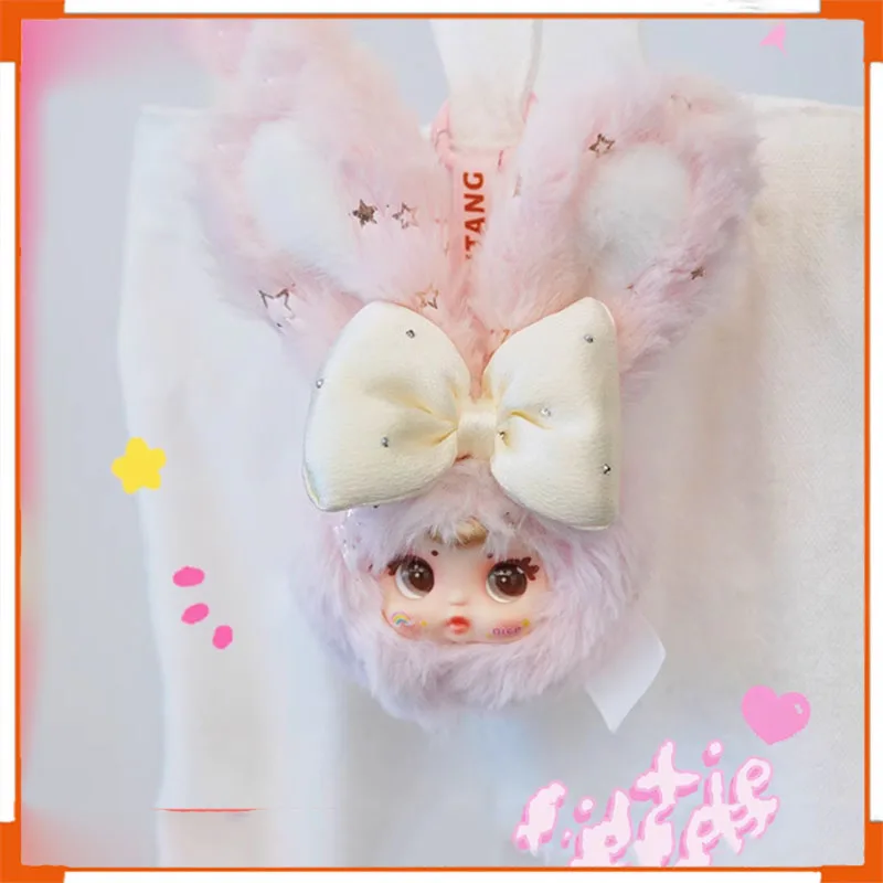 

Kawaii Milk Candy Rabbit Series Blind Box 2nd Gen Genuine Plush Pendant Keychain Mystery Toy Trendy Gift for Everyone