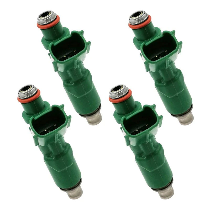 4PCS Fuel Injector 23250-21020 Set New For Toyota Prius Echo Scion xA xB 1.5L l4 Car Accessories