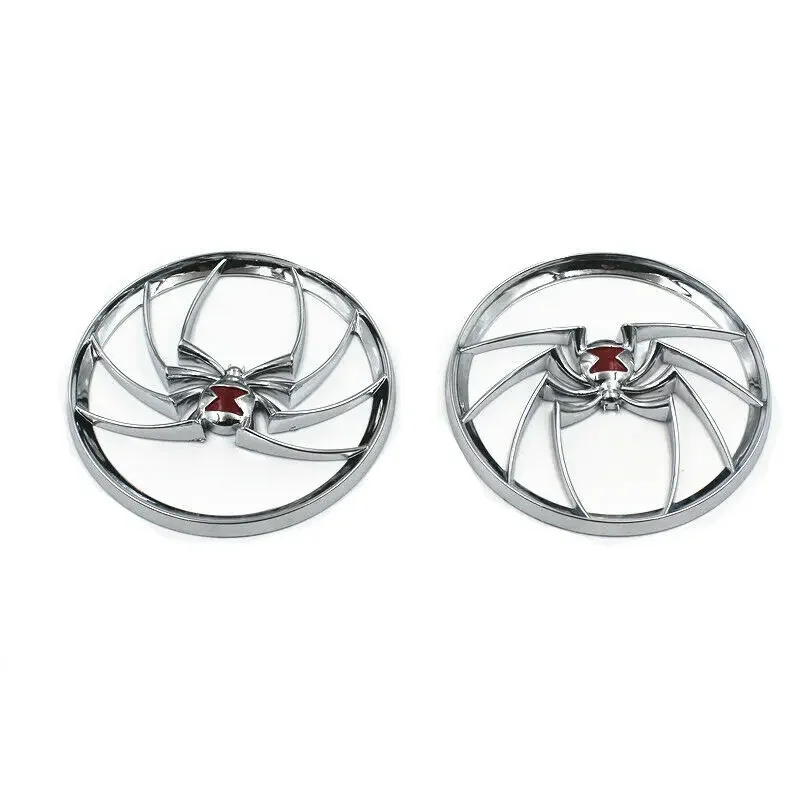 Cubiertas cromadas para altavoces de motocicleta, para Harley Electra Street Glides Triker 1996-2013