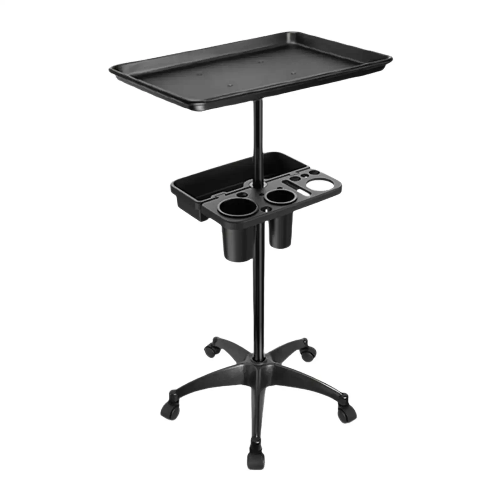 

Salon Rolling Cart Tray Dryer Holder Stable Hairdressing Cart Tool Hair Extension Tool Tray Cart for Barber Home