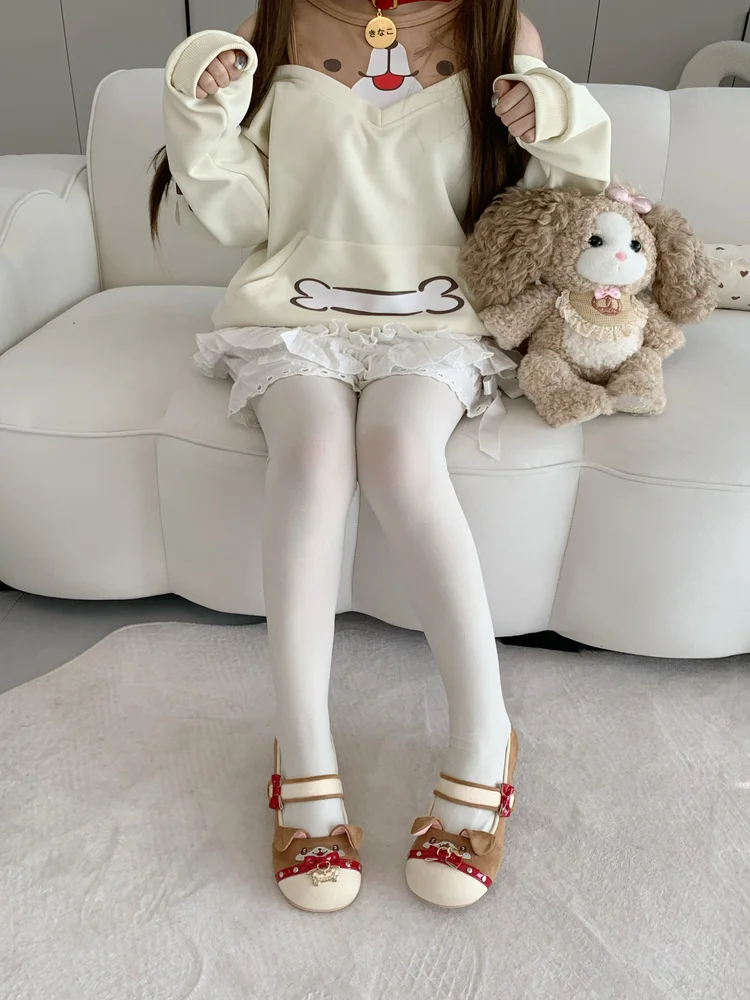 Original Suede Embroidery Sweet And Cute Lolita Low Order Shoes Japanese Sweet Lolita Girl Student Tea Party Single Shoes