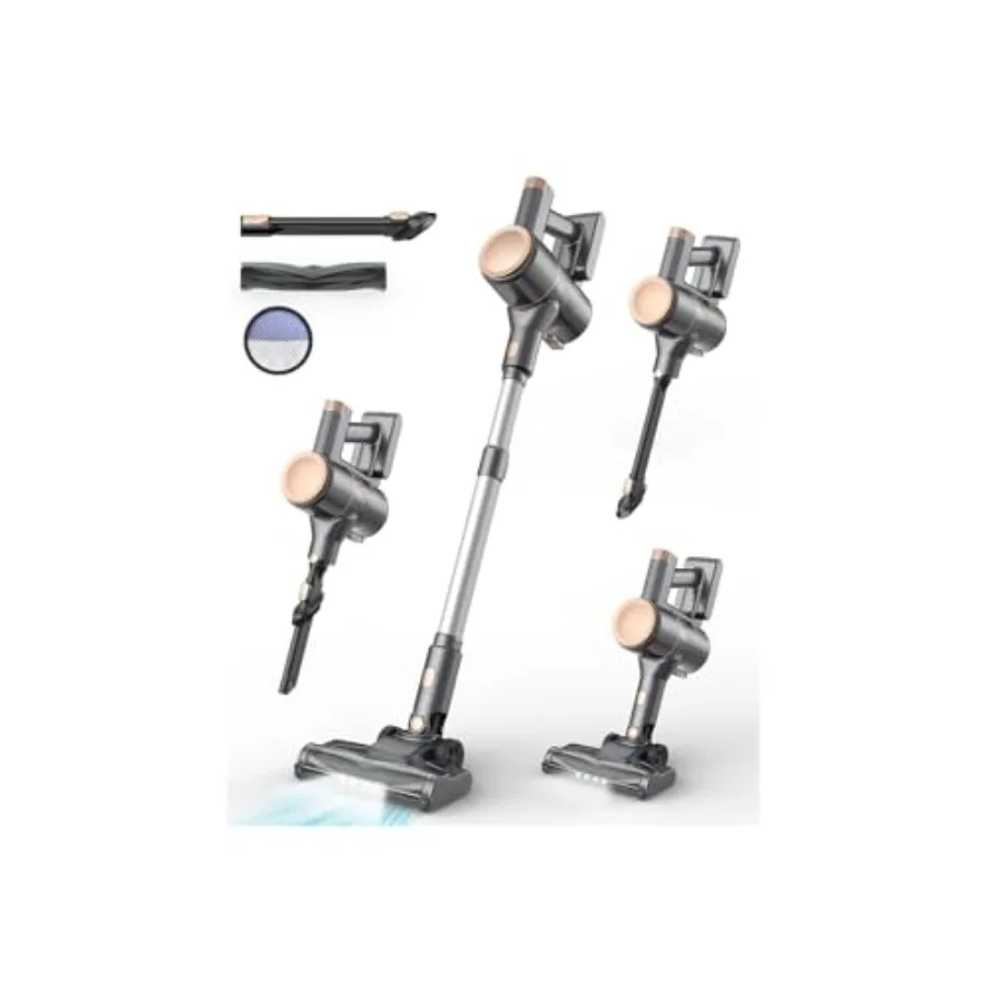 

Беспроводной пылесос с мощным всасыванием, легкий вертикальный пылесос